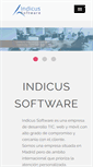 Mobile Screenshot of indicus.es
